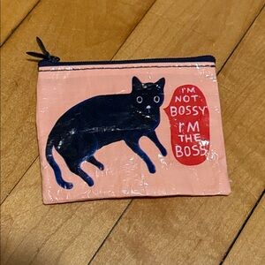 “I’M NOT BOSSY I’M THE BOSS” BlueQ Zipper Pouch